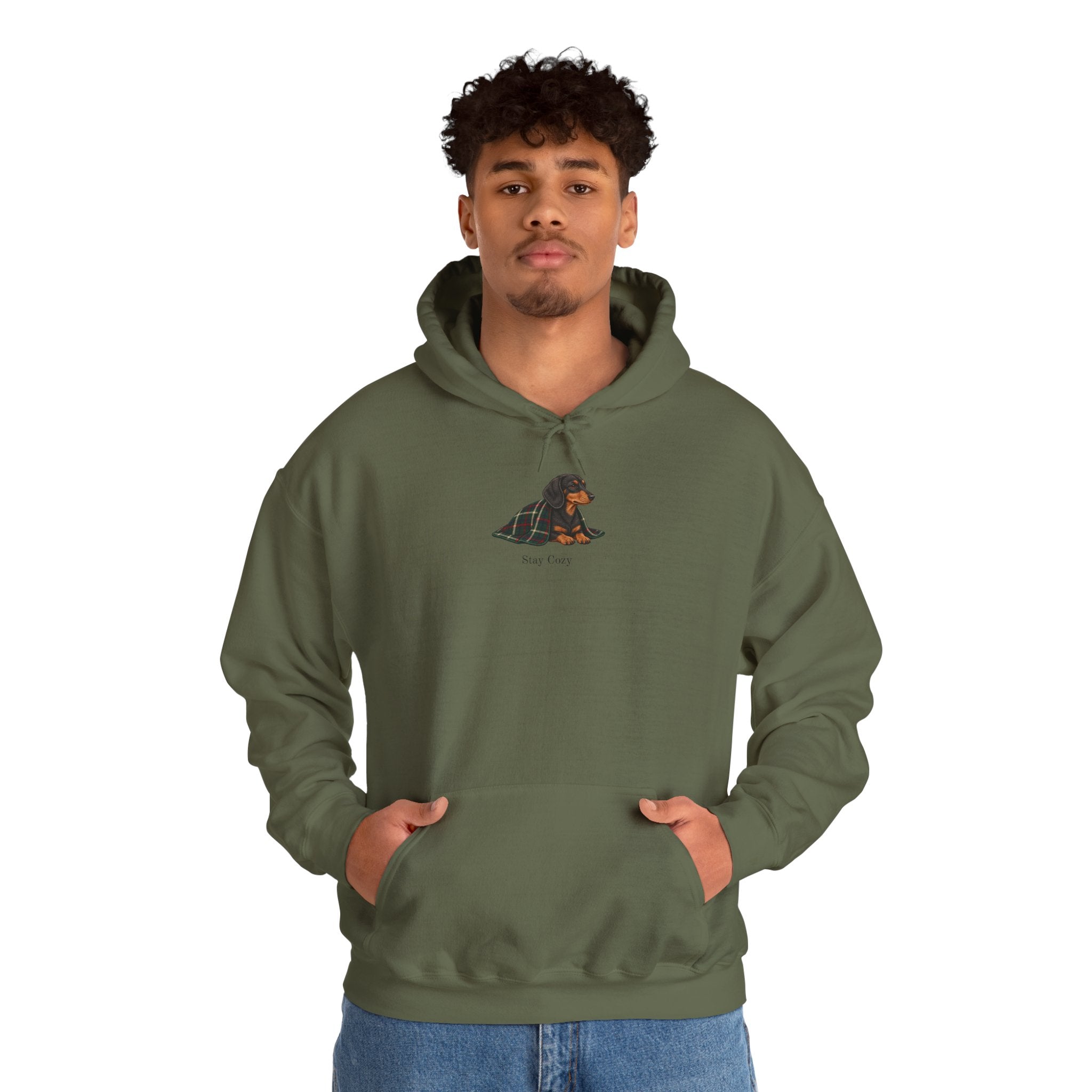 Stay Cozy Dackel - Unisex Hoodie