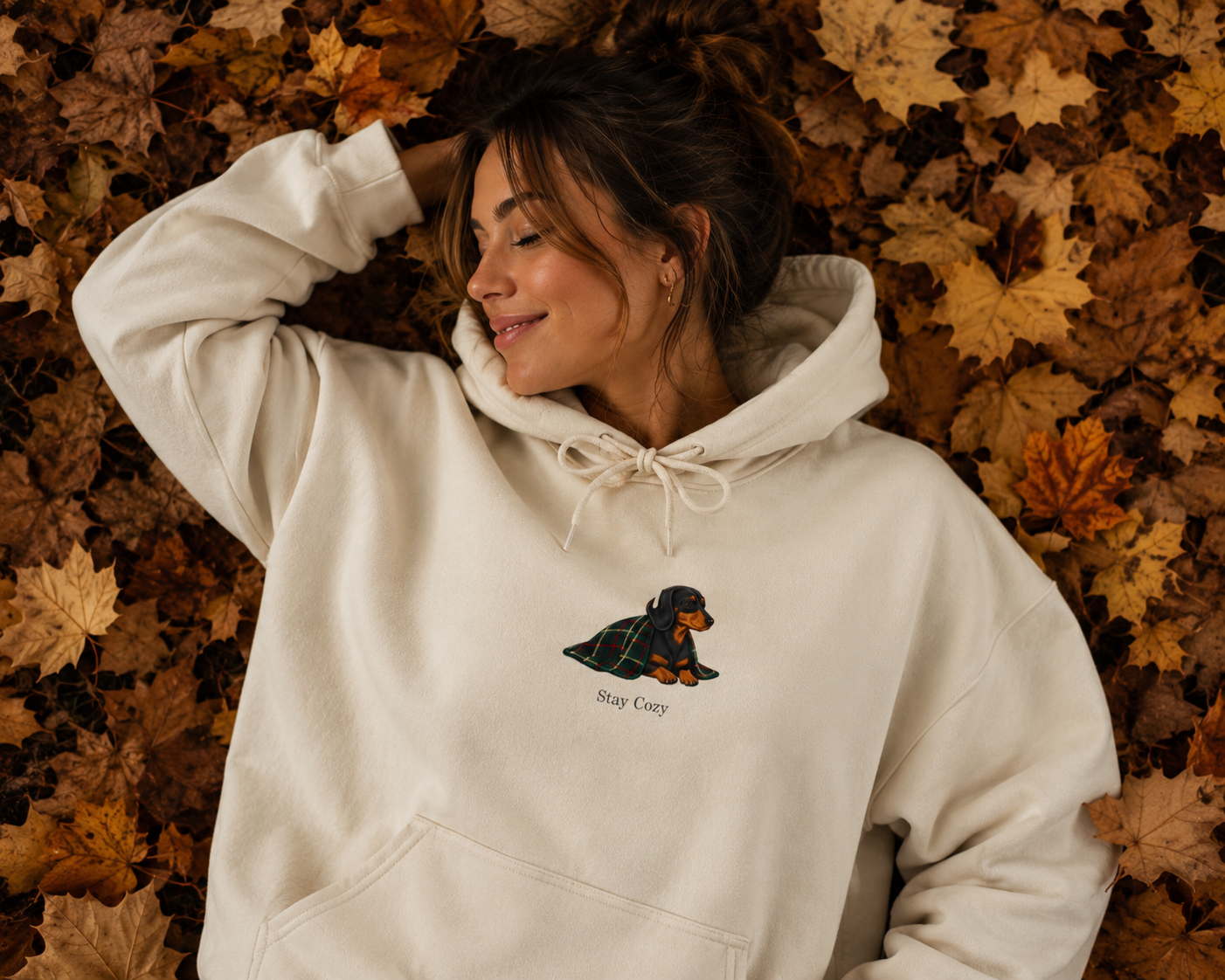Stay Cozy Dackel - Unisex Hoodie